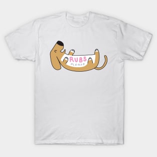 Basset Hound Dog Belly Laughing T-Shirt